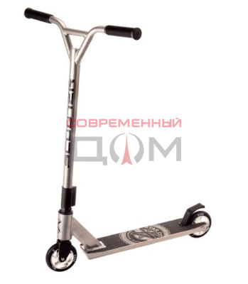 Самокат KC трюковой RIDE WX-ST220-1 (Колеса 110 мм ALU рама ALU/STEEL) СЕРЫЙ